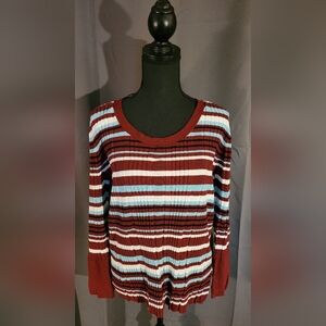 Lane Bryant Women's Sweater w/ keyhole back. Size 18/20.